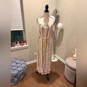 ✨Maeve (EUC) Colorful Striped Jumpsuit Size XS✨